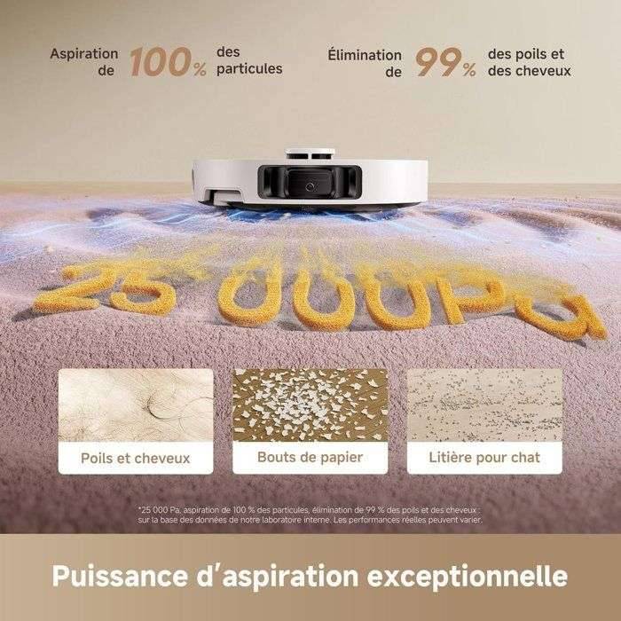 DREAME L10s Ultra Gen3 - Robotstofzuiger en dweil - 25000 Pa - Intrekbare zijborstel - Zelfreinigende dweil-2