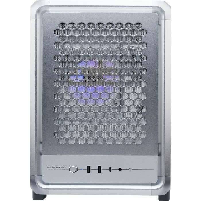 Gaming pc-behuizing - COOLER MASTER - MF400M-SHNN-S00 - MasterFrame 400 Mesh Zilver - Micro-ATX en Mini-ITX-2
