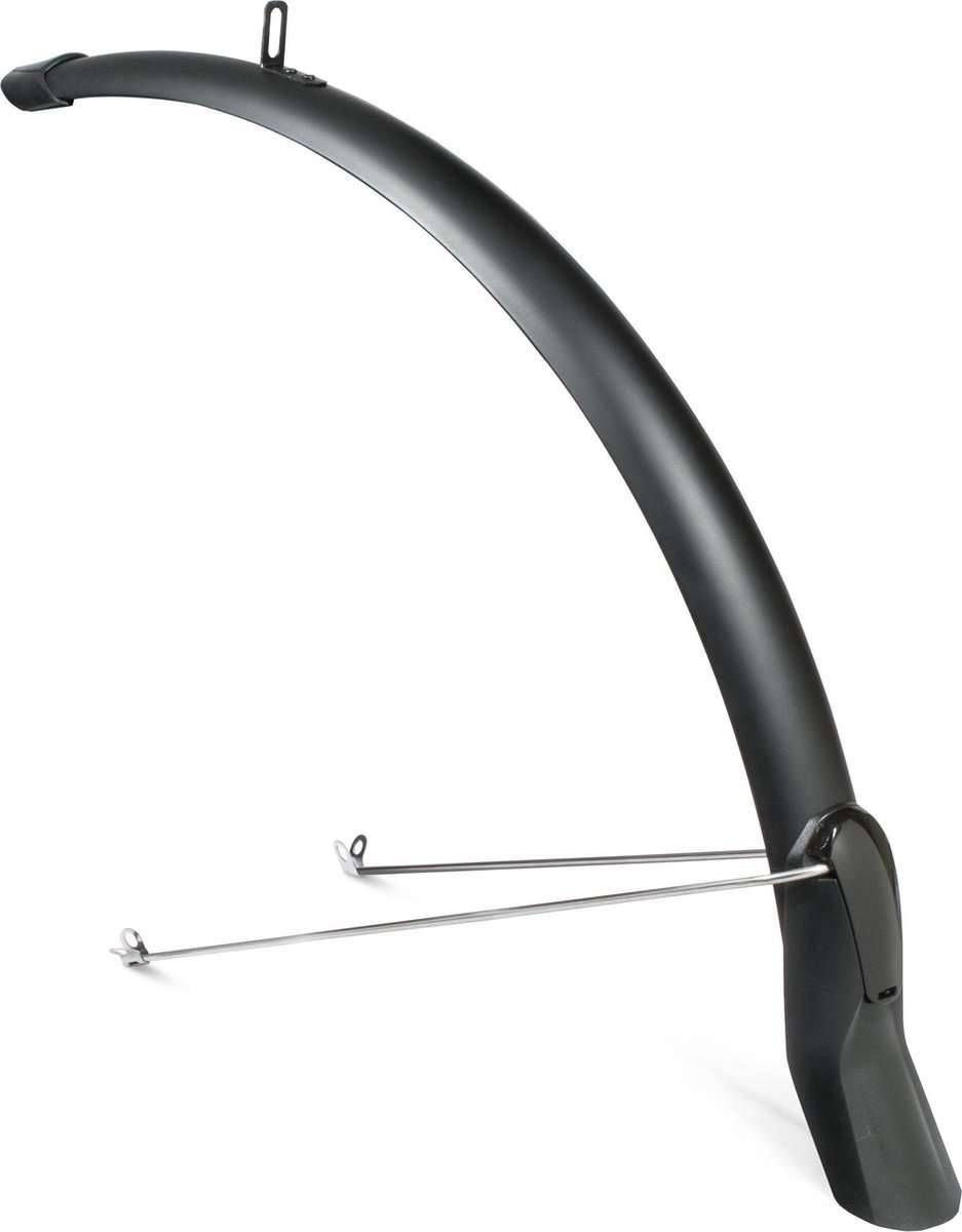 Voorspatbord Eurofender Scatto 28" x 51 mm - mat zwart (8208310512806)-0