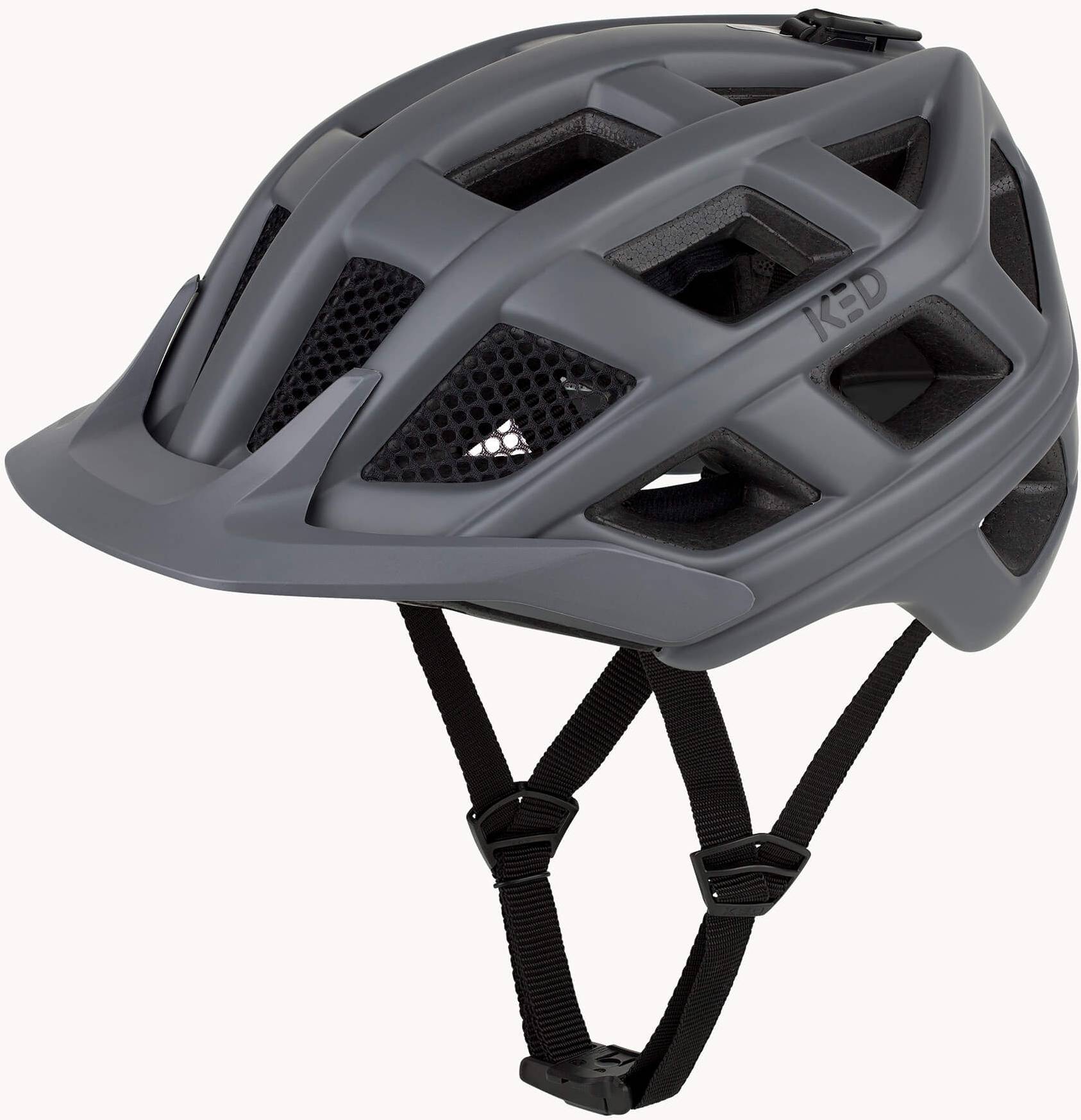 Fietshelm KED Crom XL (60-65cm) - mat grijs-0