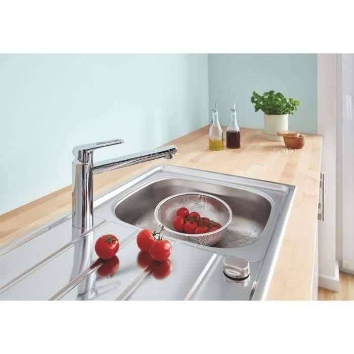 GROHE Eengreeps keukenmengkraan BauLoop 31706000-2