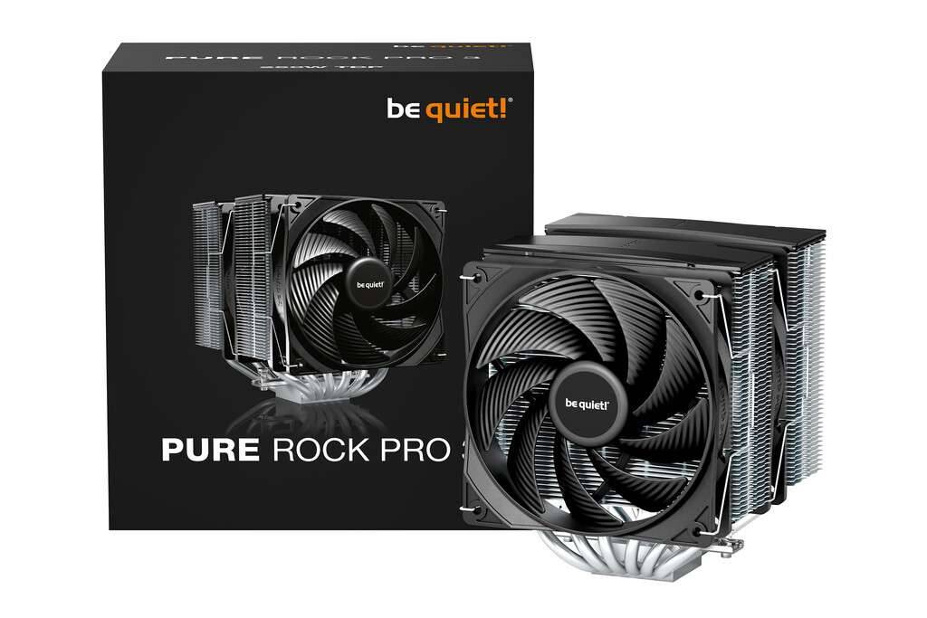 Be quiet Pure Rock Pro 3 Processor Luchtkoeler 12 cm Zilver 1 stuk(s)-4