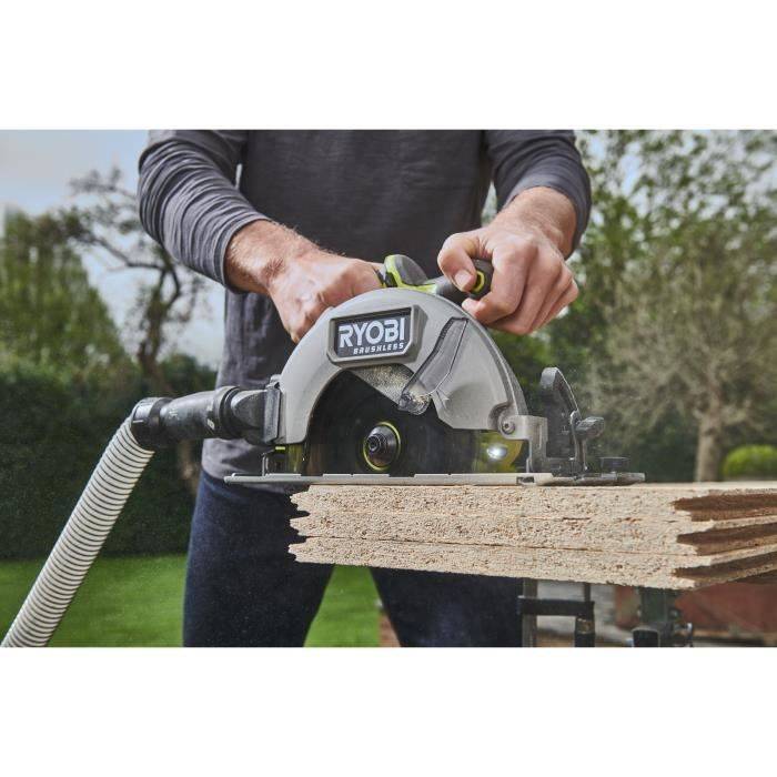 RYOBI Borstelloze Cirkelzaag 18V - 184 mm Diameter 24-tooth-2