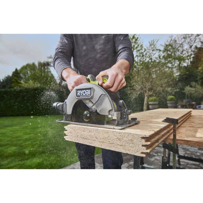 RYOBI Borstelloze Cirkelzaag 18V - 184 mm Diameter 24-tooth-4