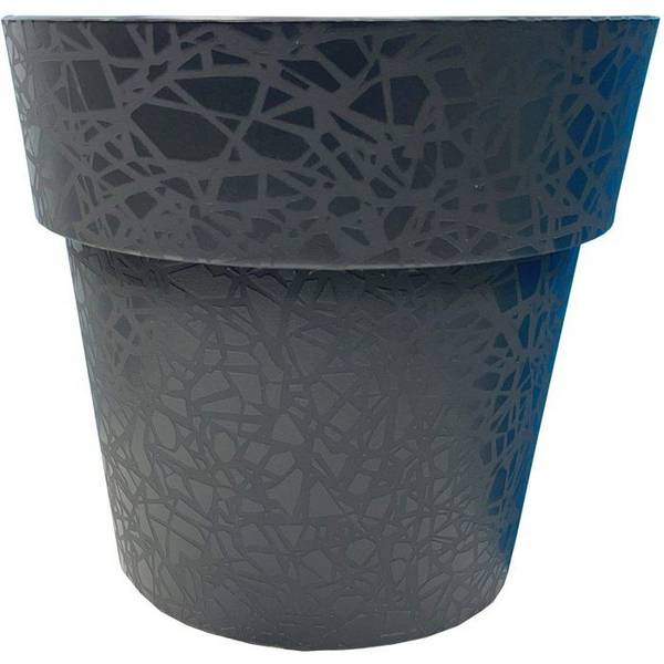 RIVIERA Bloempot - Terea - Ø 58 cm - Zwart