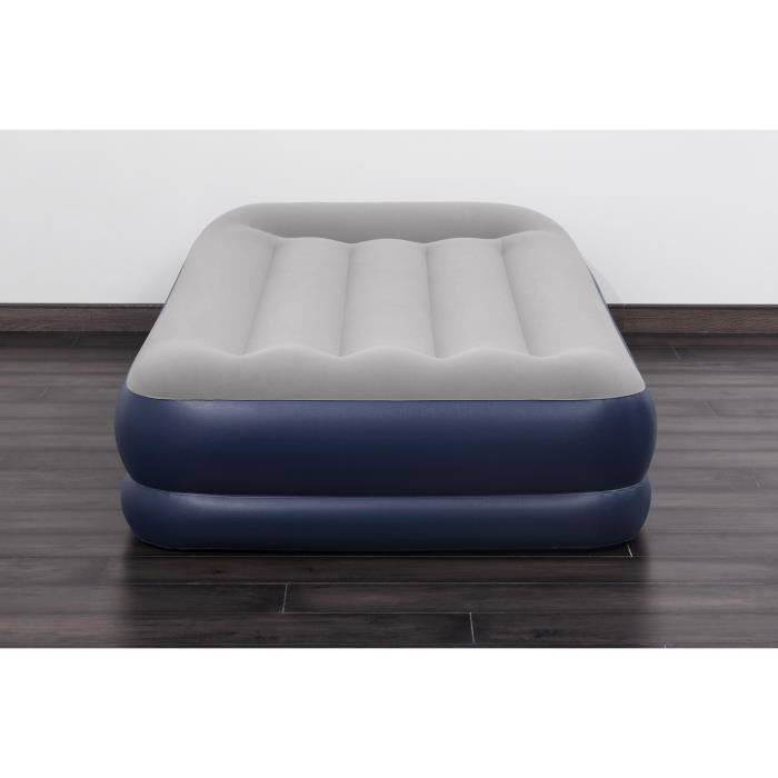 BESTWAY Opblaasbed - Eenpersoonsmatras - 191 x 97 x 36 cm - Ingebouwde Elektrische Pomp-1