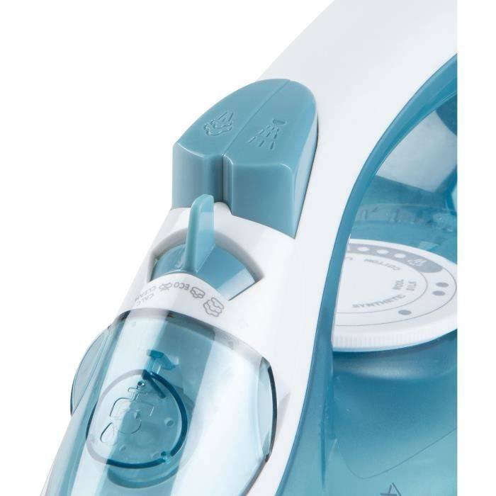 DOMO Stoomstrijkijzer DO7060S CeraGliss - 2400 W - 40 g/min - 320 ml - Blauw/Wit-3