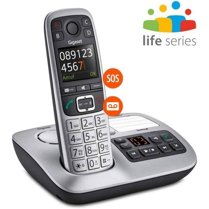 GIGASET Vaste Telefoon E560A Zilver met Antwoordapparaat-2