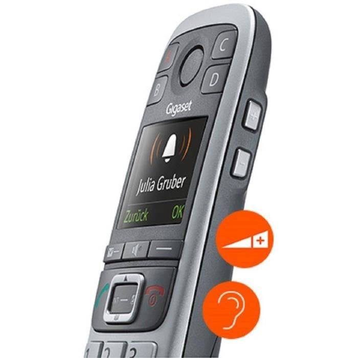 GIGASET Vaste Telefoon E560A Zilver met Antwoordapparaat-4