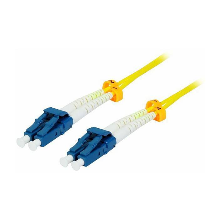 LWL-2-vezel-Patchk. 5mtr.LC-LC - 9/125um - OS2 - AD=2mm - G657.A2 - Synergy 21-0