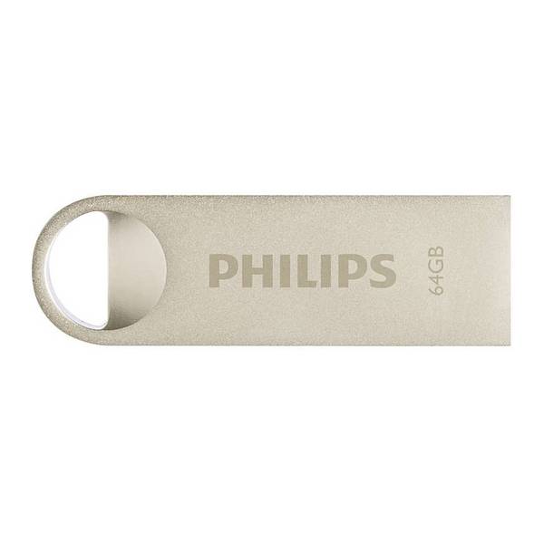 USB stick 2.0 Philips Moon USB-A 64GB zilver