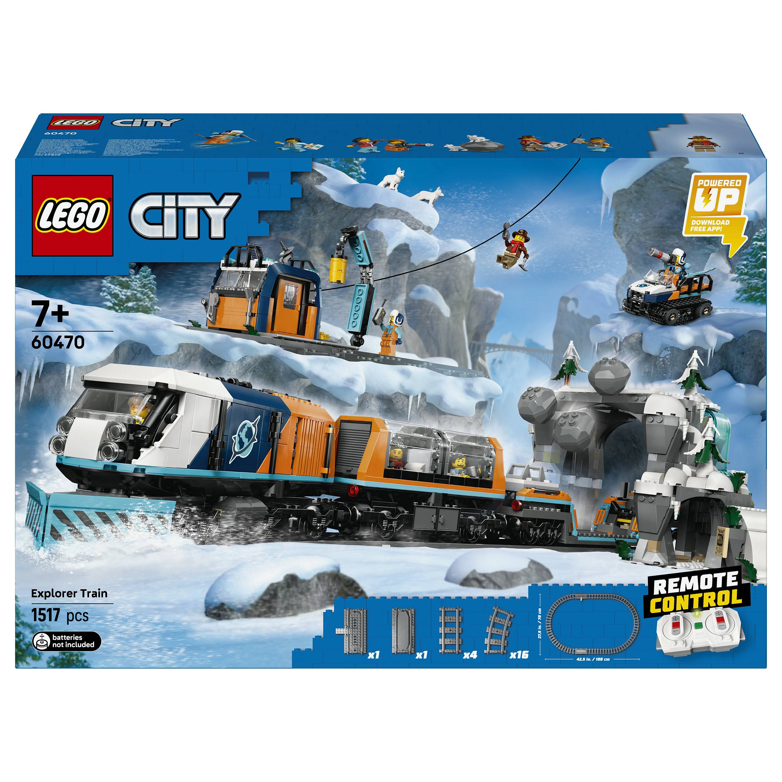 LEGO City 60470 onderzoekstrein op de Noordpool-0
