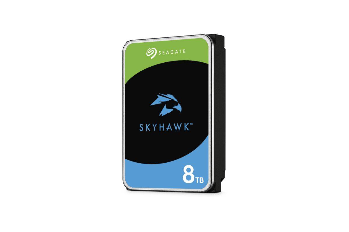 Seagate SkyHawk interne harde schijf 8 TB 256 MB 3,5" Serial ATA III (ST8000VX010)-0