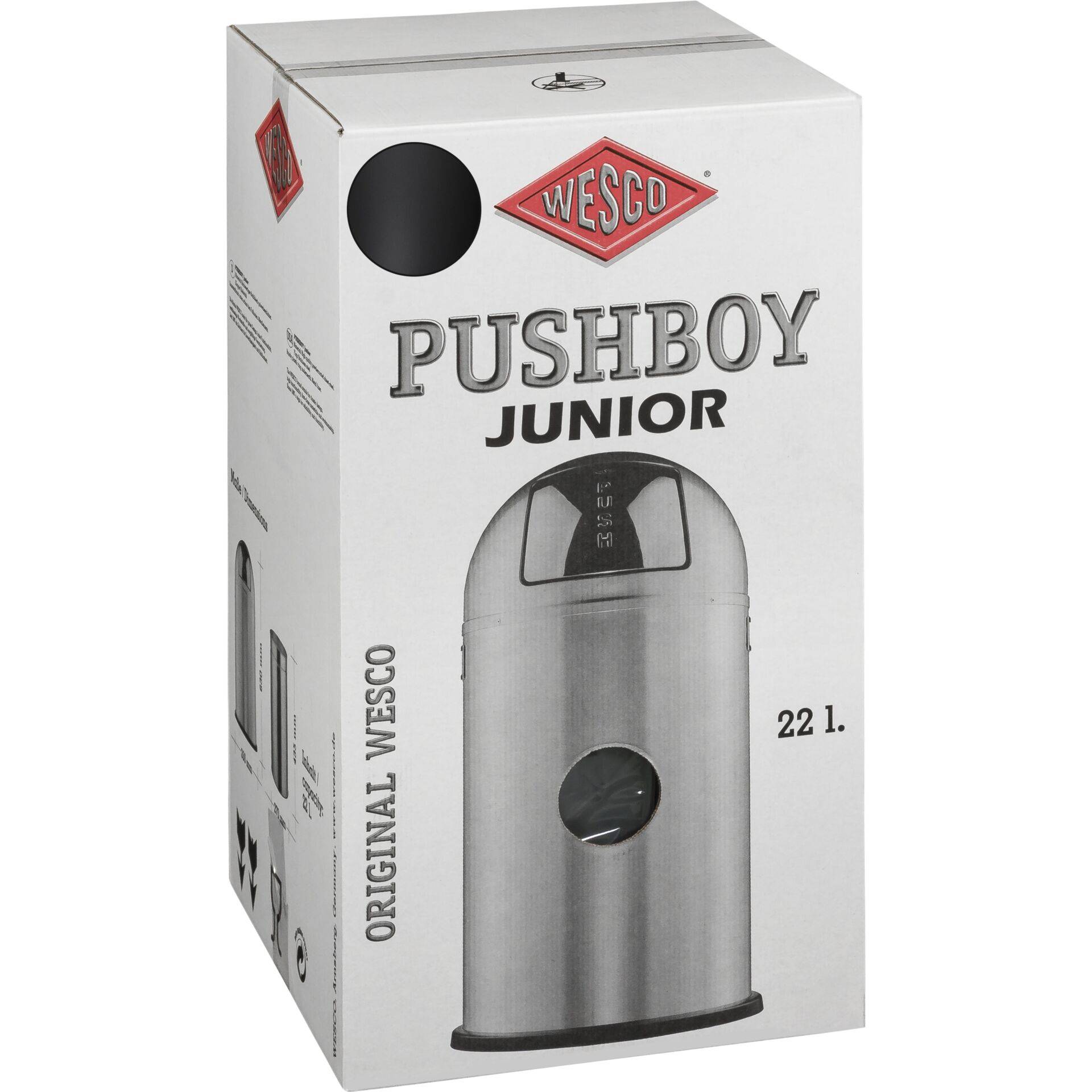 WESCO Pushboy Jr. 22l grafiet-0