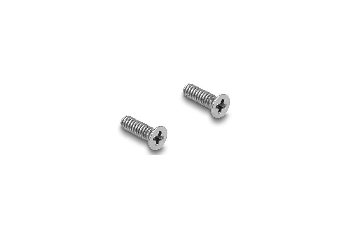 Delock Panel Mount stereo jack female 3.5 mm 3 pin to stereo jack female 3.5 mm 3 pin gold plated silver / white-1