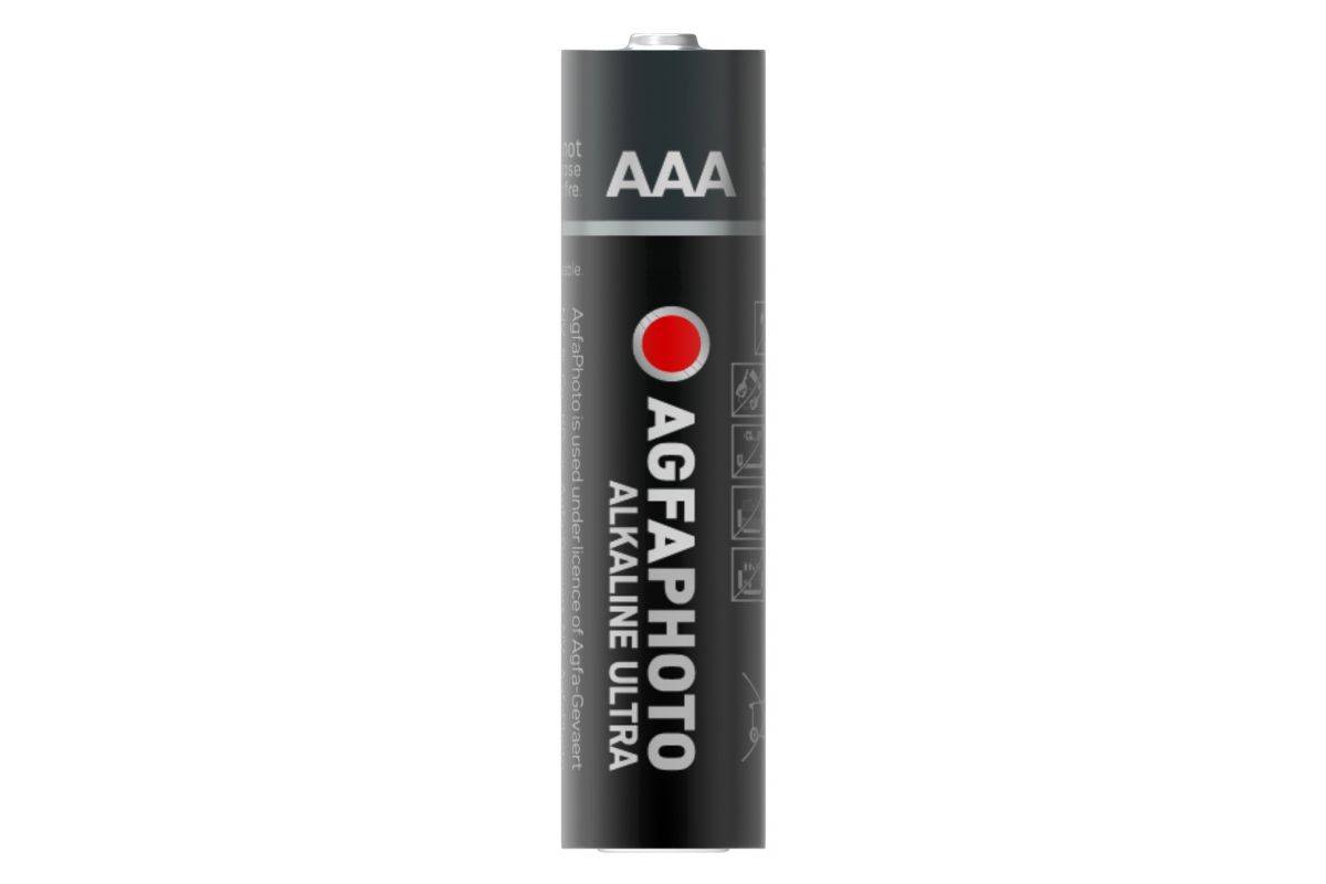 Agfaphoto-batterij Alkaline, Micro, AAA, LR03, 1,5 V Ultra, retailblister (4-pack)-0