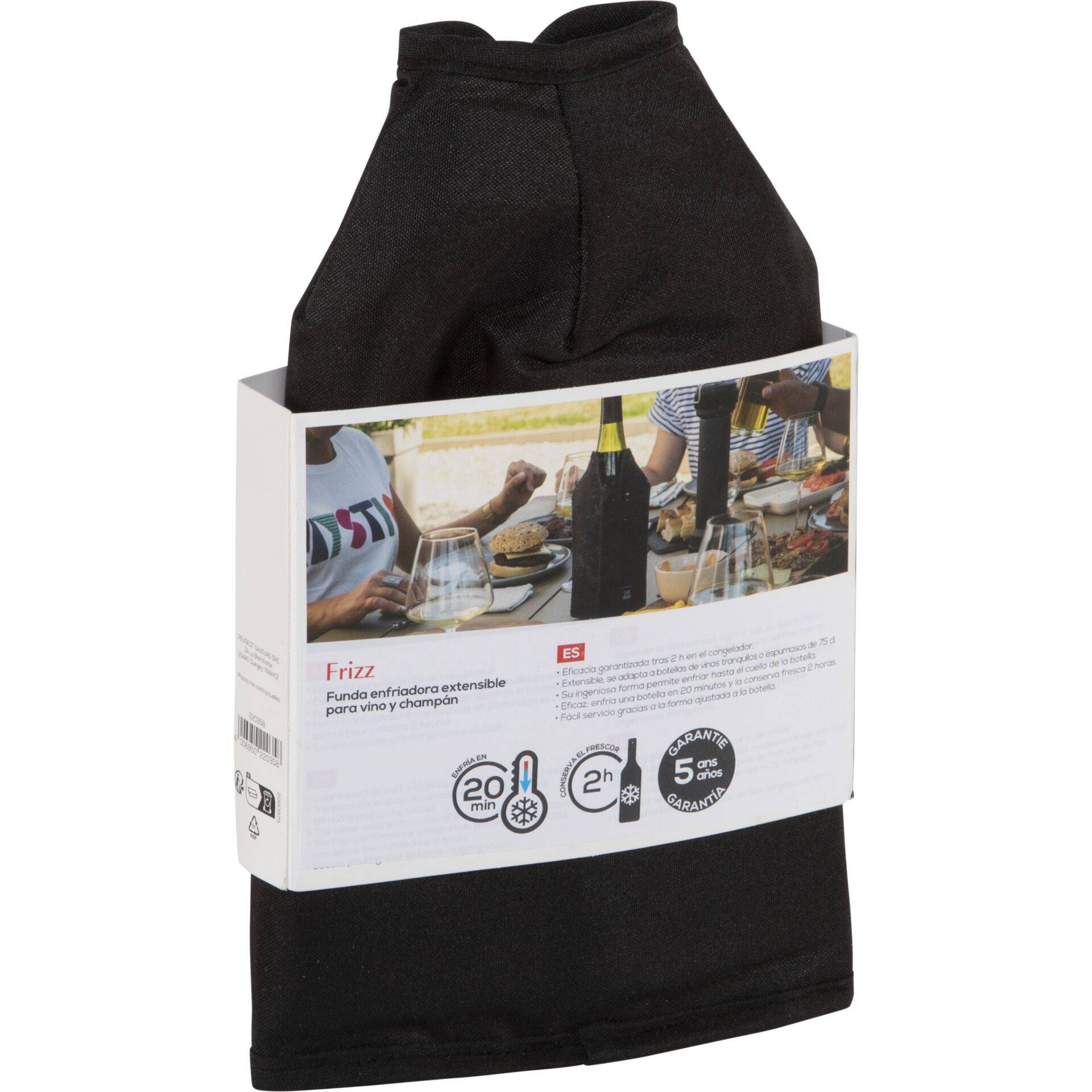 Peugeot Frizz Black Cooling Sleeve Black-1