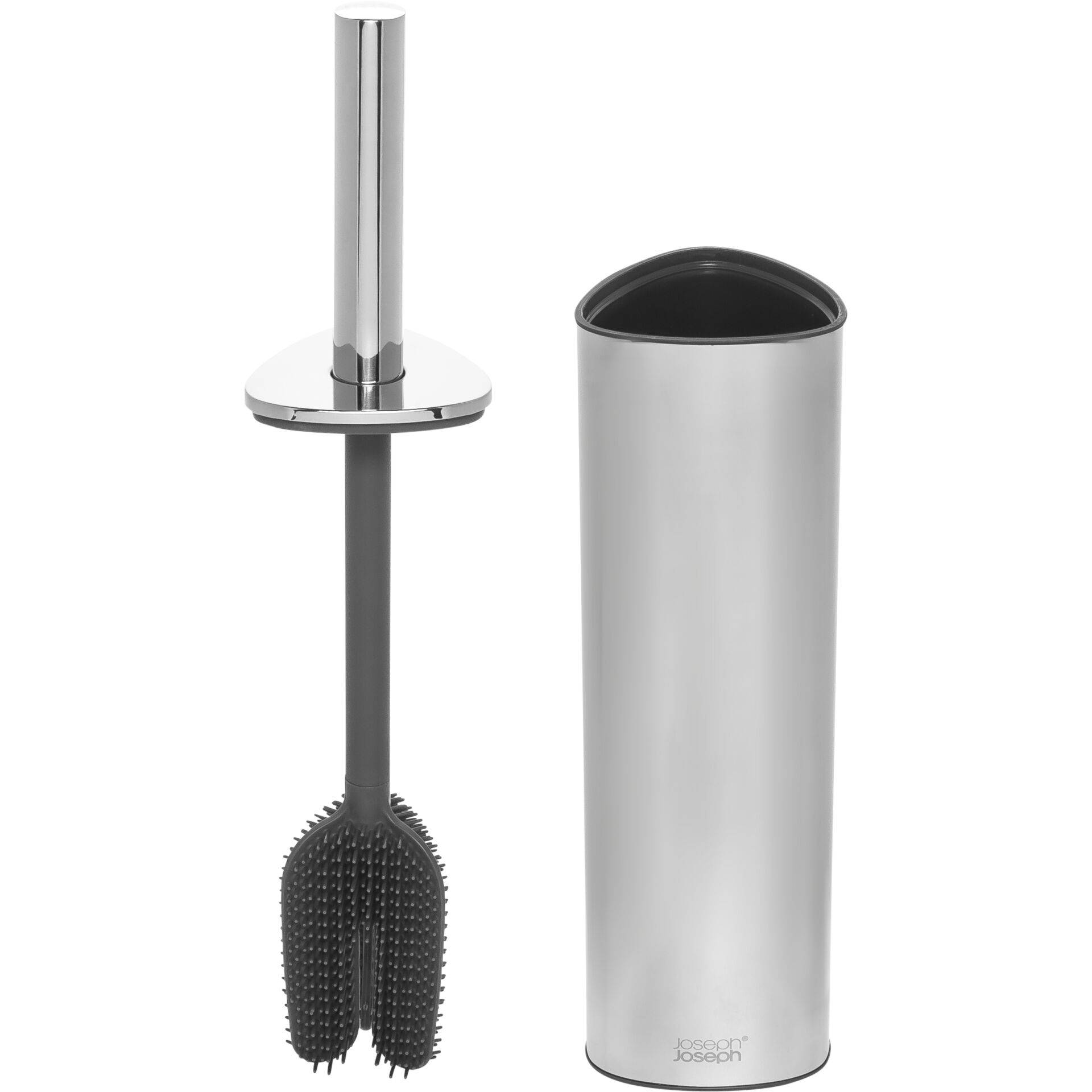 Joseph Joseph EasyStore Luxe grote tandenborstelhouder van roestvrij staal-0