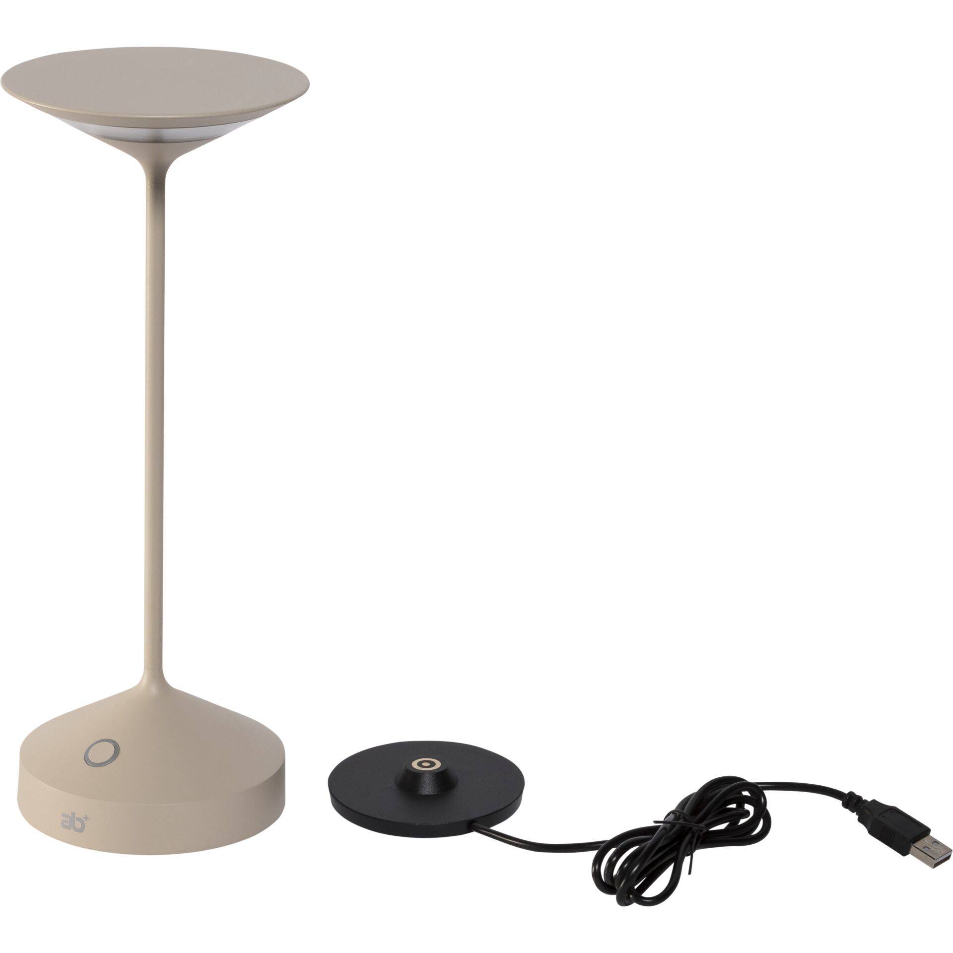 ab+ by Abert Tempo draagbare tafellamp zand-2
