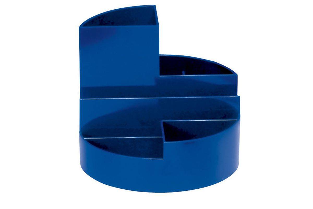MAUL ronde doos recycling blauw-0