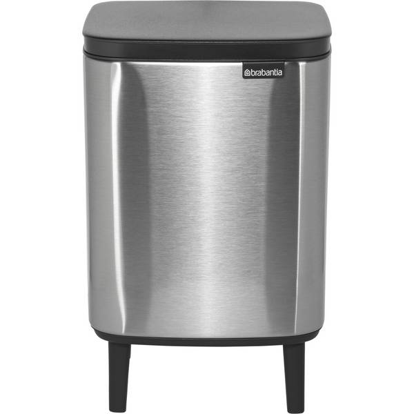 Brabantia BO prullenbak HI 7 l Mat staal Vingerafdrukbestendig