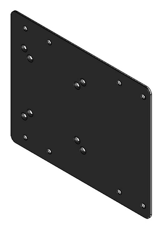 Hagor Samsung Q-Series 32 - 43" portretadapterplaat-0