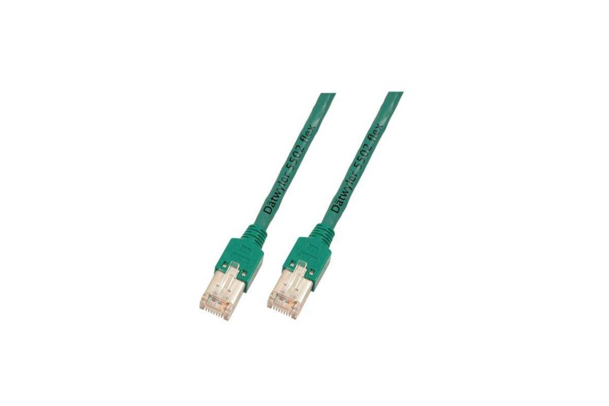 EFB Elektronik K8706.7.5 Netwerkkabel Groen 7,5 m Cat5e S/UTP (STP)-0