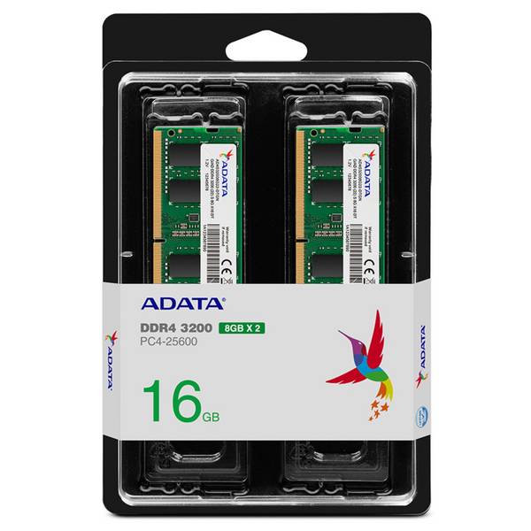 ADATA DDR4 SO-DIMM          16GB CL22                 DUAL 2x 8GB