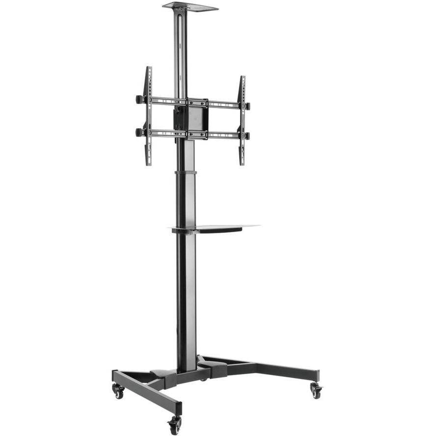 Techly TV-trolley voor LCD LED-tv 37-70" zwart, met plank-0
