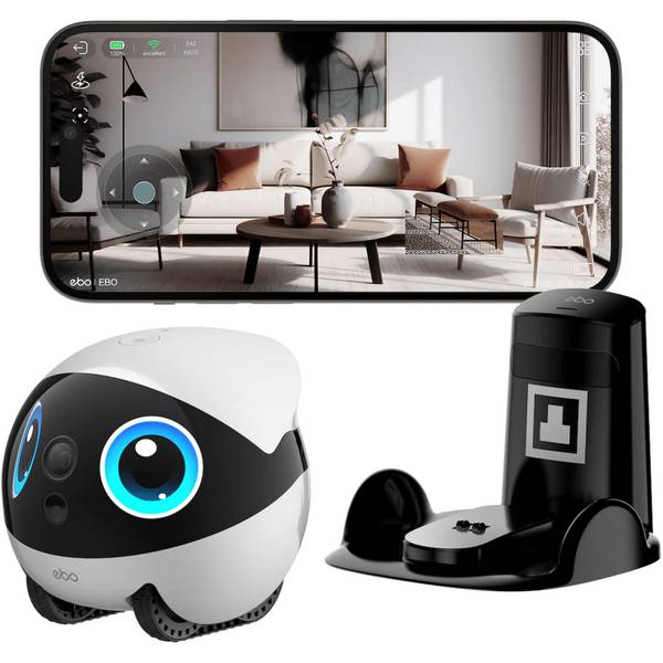 Enabot EBO Air 2 Plus huisdierrobot met 3K-camera, wit