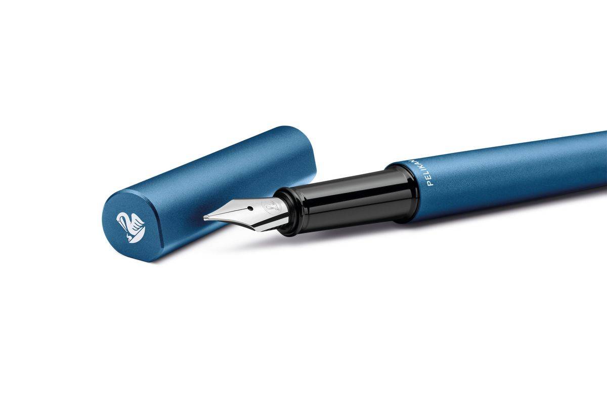 Pelikan vulpen Ineo Elements P6 1 ST in FS petroleumblauw-3