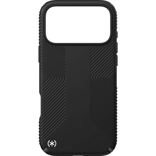 Speck Presidio2 Grip Case voor iPhone 17 Pro Max, zwart/grijs/wit