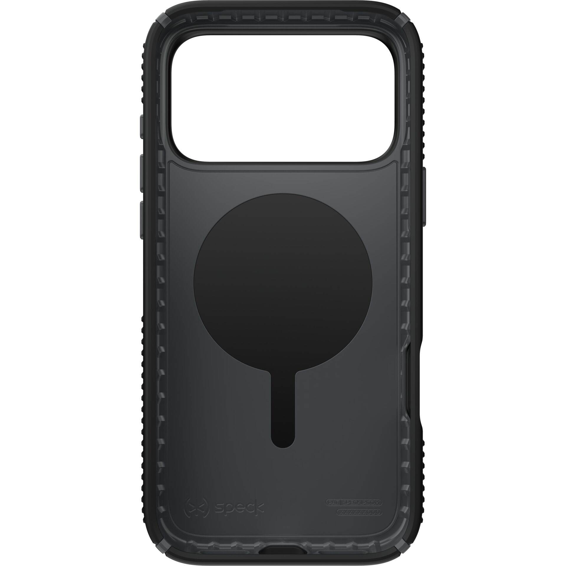 Speck Presidio2 Grip Case voor iPhone 17 Pro Max, zwart/grijs/wit-1