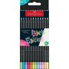 FABER-CASTELL Kleurpotloden Zwarte Editie Neon + Pastel