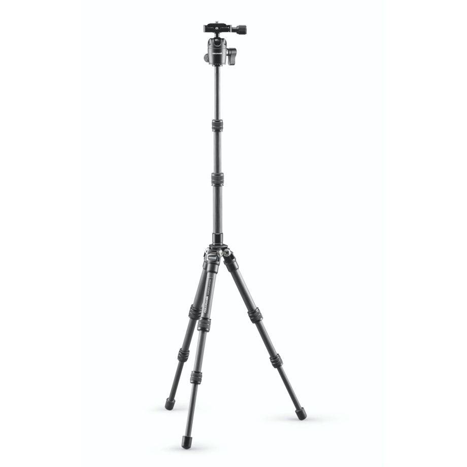 Cullmann Carvao 816TCS | Carbon camerastatief met balhoofd | Compact model | Kleur: zwart-1