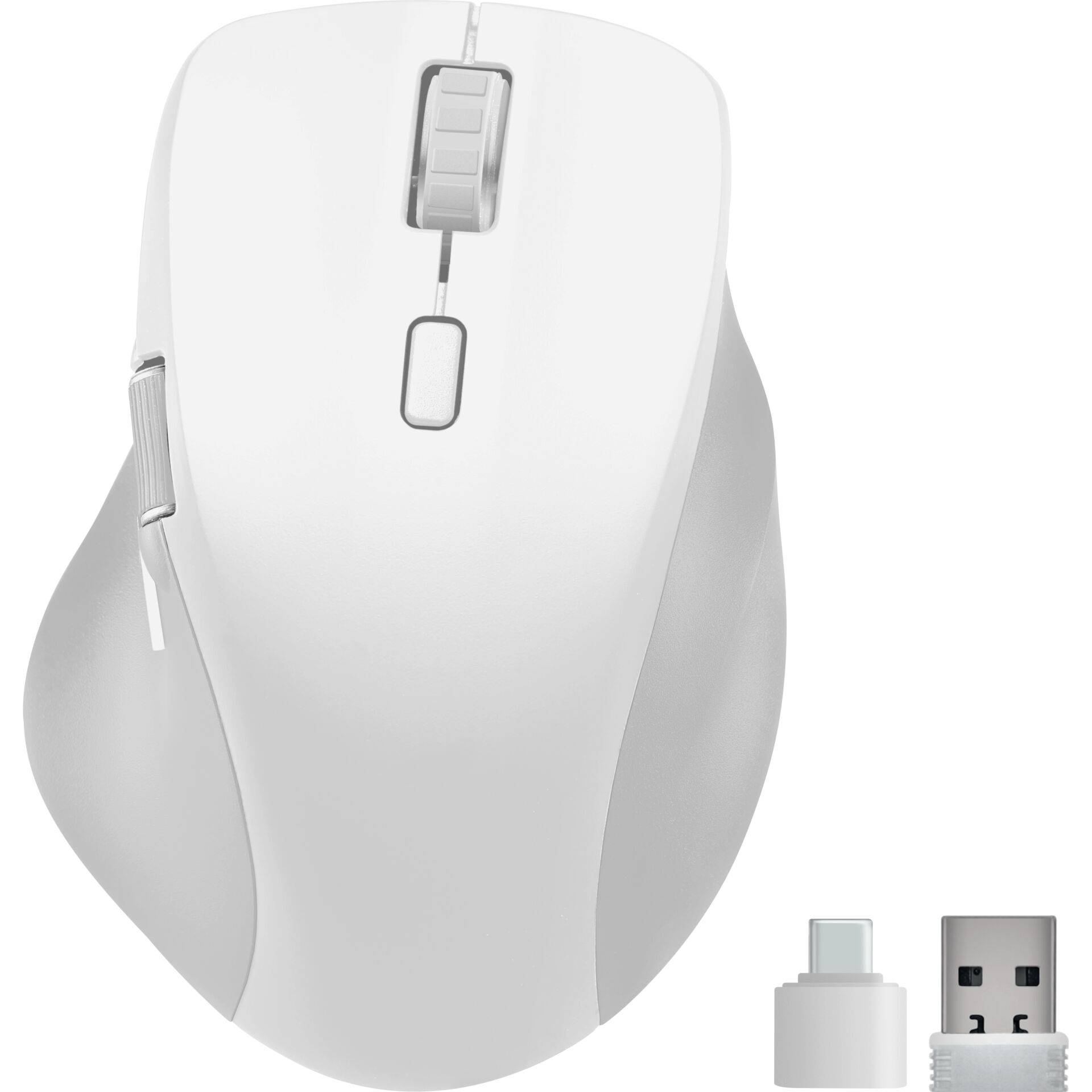 Speedlink LIBERA oplaadbare muis, draadloos met Bluetooth, stil, wit-0