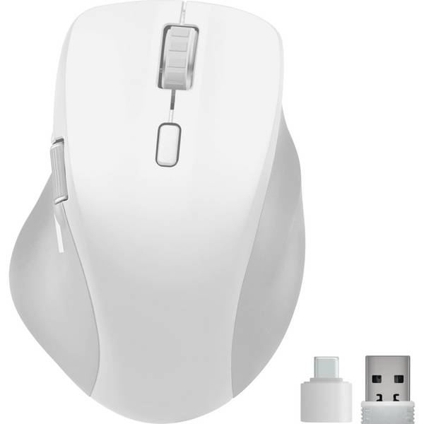 Speedlink LIBERA oplaadbare muis, draadloos met Bluetooth, stil, wit