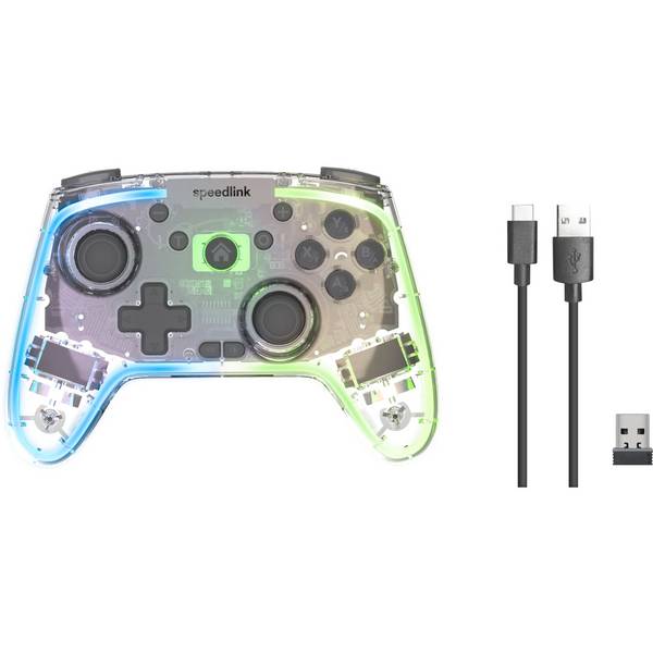 Speedlink RAIT NX RGB Gamepad Draadloos/Bedraad PC/Android/Switch