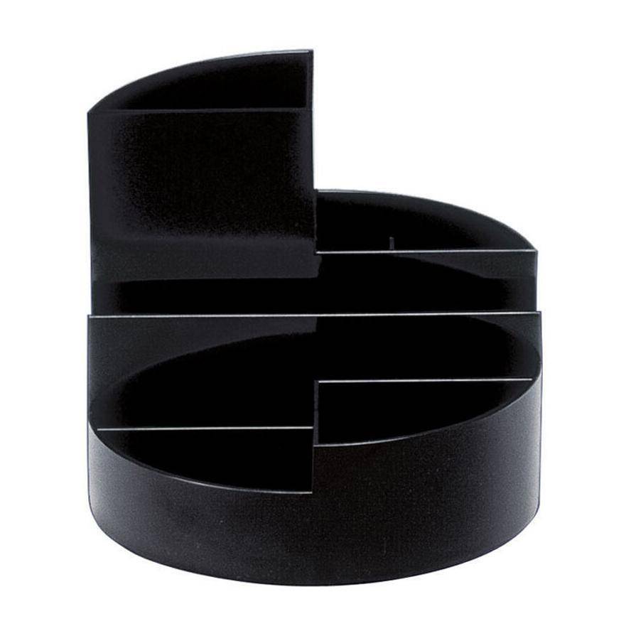 MAUL ronde doos recycling zwart-0