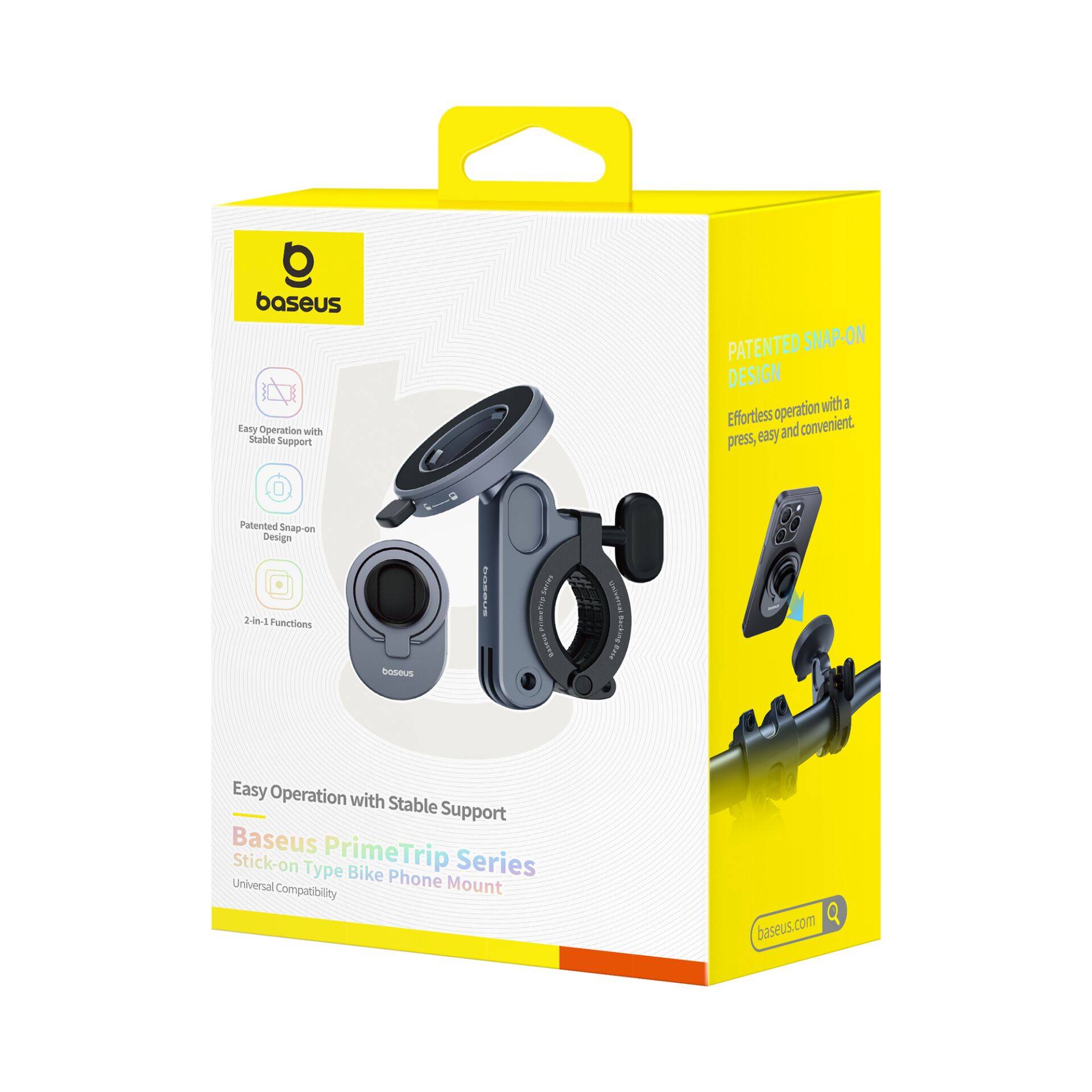 Baseus PrimeTrip Series magnetische fietshouder-0