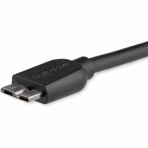 StarTech.com 15 cm korte, dunne SuperSpeed USB 3.0 A-naar-Micro-B-kabel - M/M - Cable for Harde schijf, Kaartlezer, Draa-1
