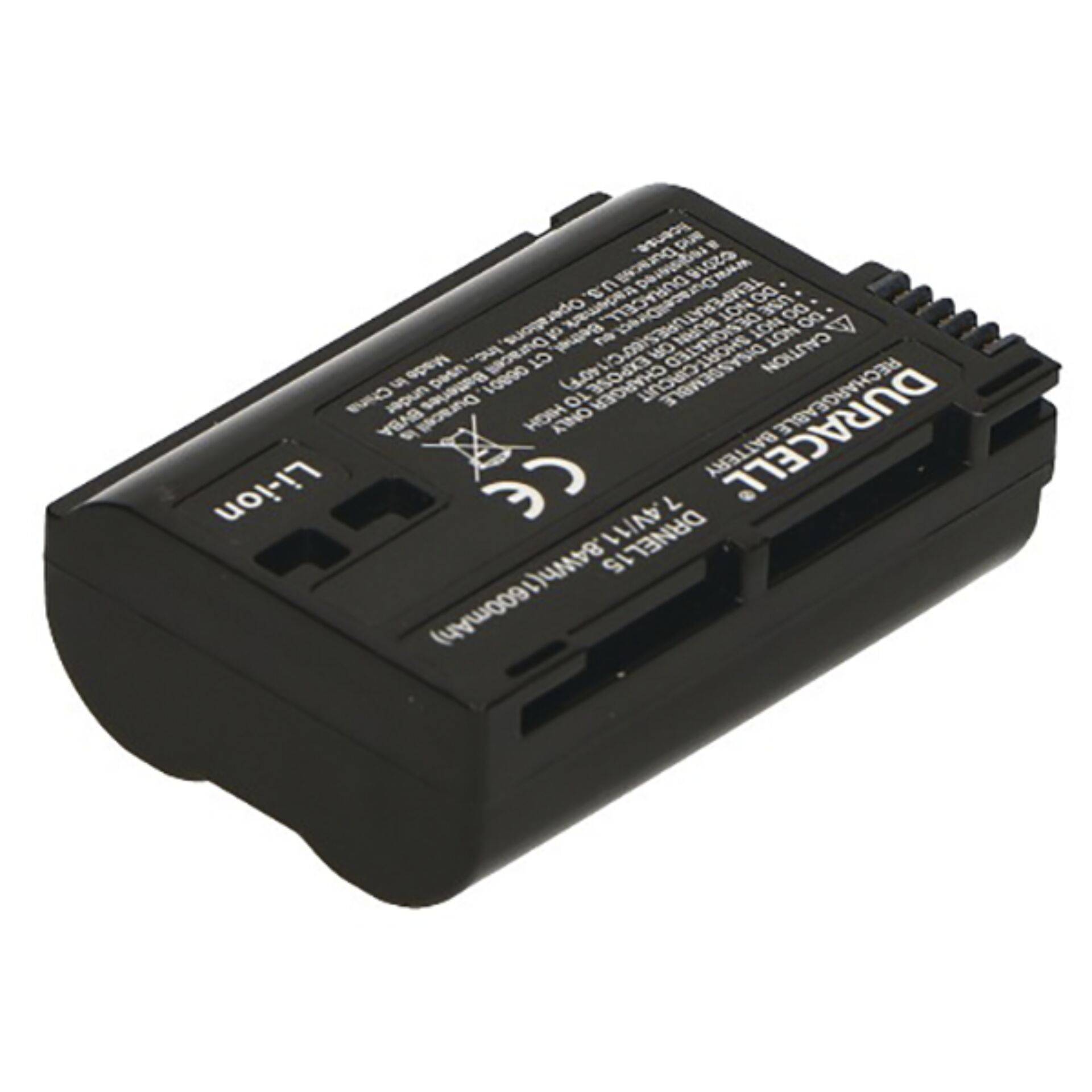 Duracell vervangende Nikon EN-EL15C batterij-0