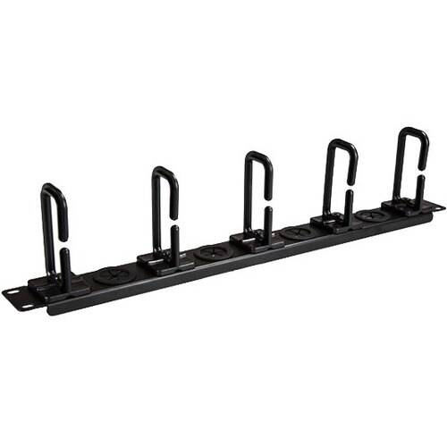 StarTech.com 1U server rack kabelmanagement paneel - kabelgoot - Kabelmanagement paneel - 1U Rack Height x 19" Panel Wid-1