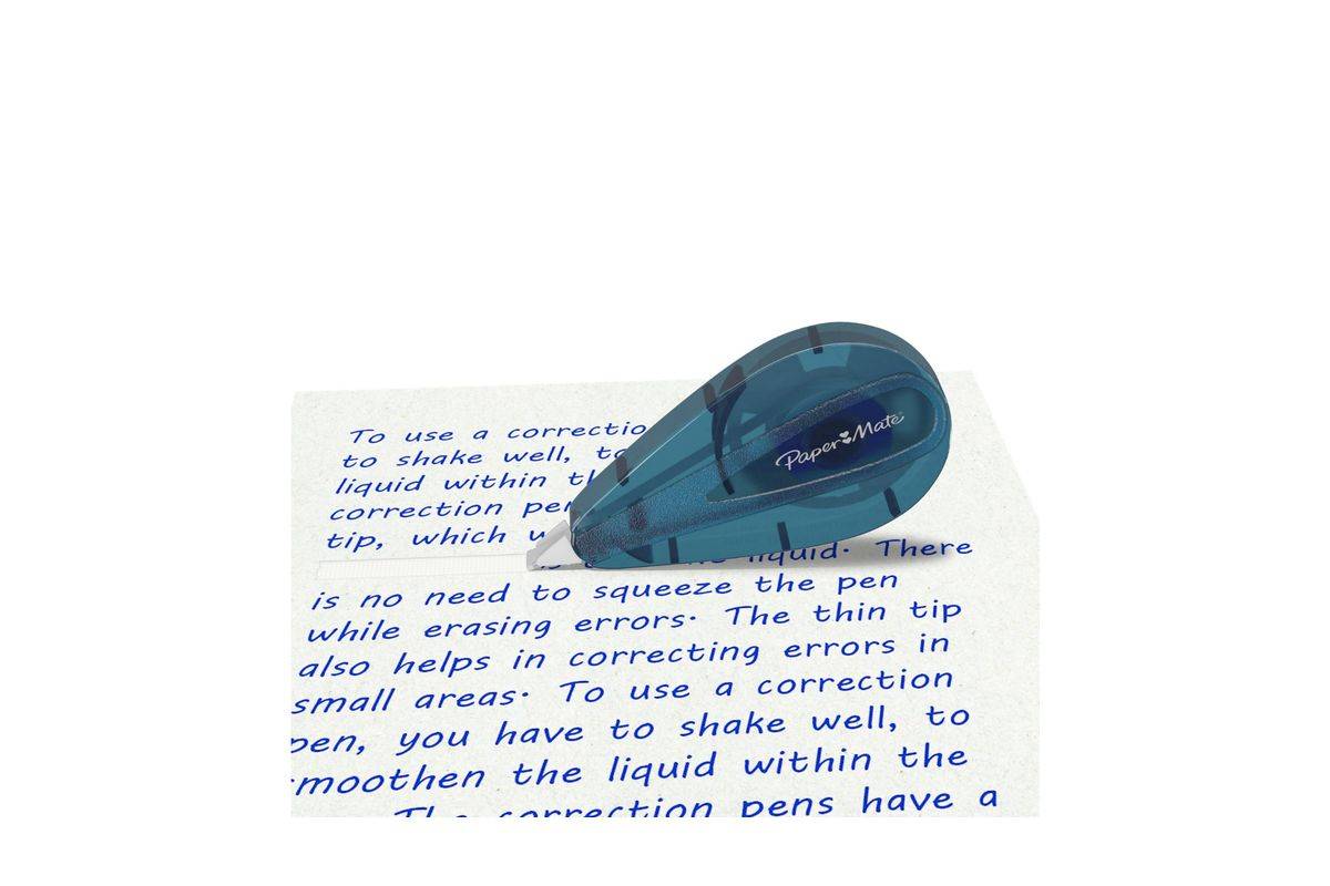 Correctietape Paper Mate blister à 1 stuk-3