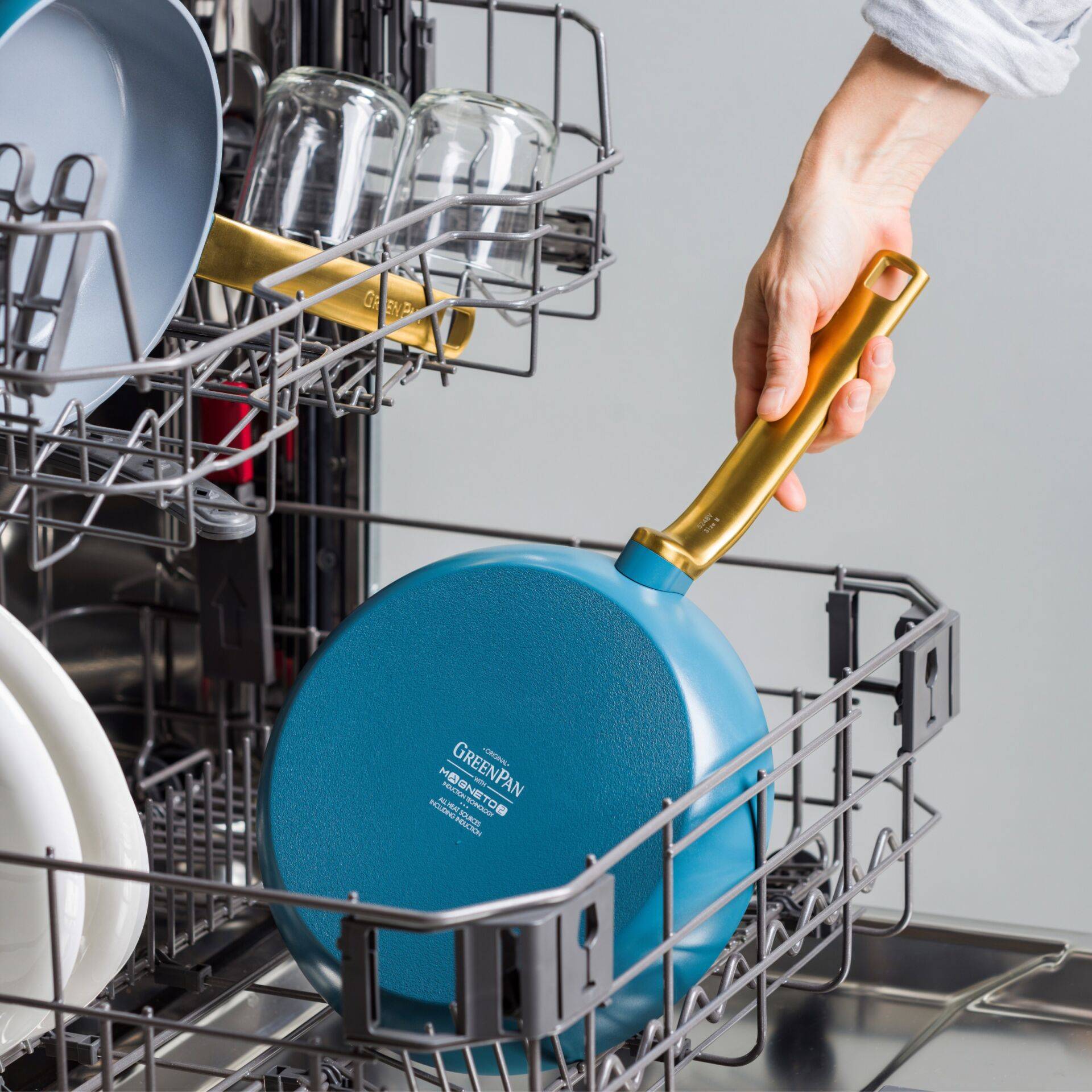 GreenPan Evolution koekenpan 30 cm crème-2