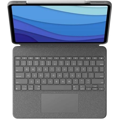 Toetsenbord en hoesje - Tablet - Logitech - COMBO TOUCH IPAD AIR PRO 12.9 - APPLE-1