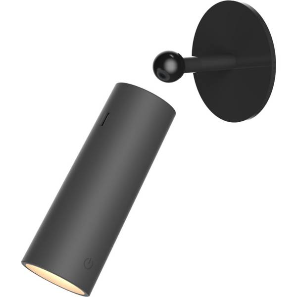 Nieuwe tuinrol met 4 batterijen, zwart