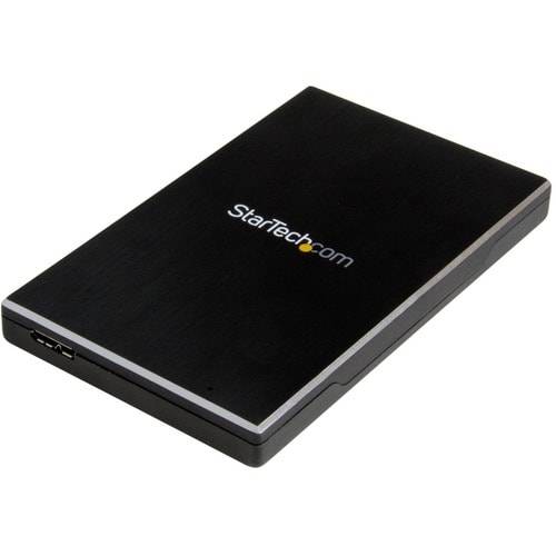 StarTech.com USB 3.1 (10 Gbps) behuizing voor 2,5 inch SATA-schijven - 1 x Ondersteunde HDD - 1 x Ondersteunde SSD - 1 x-0