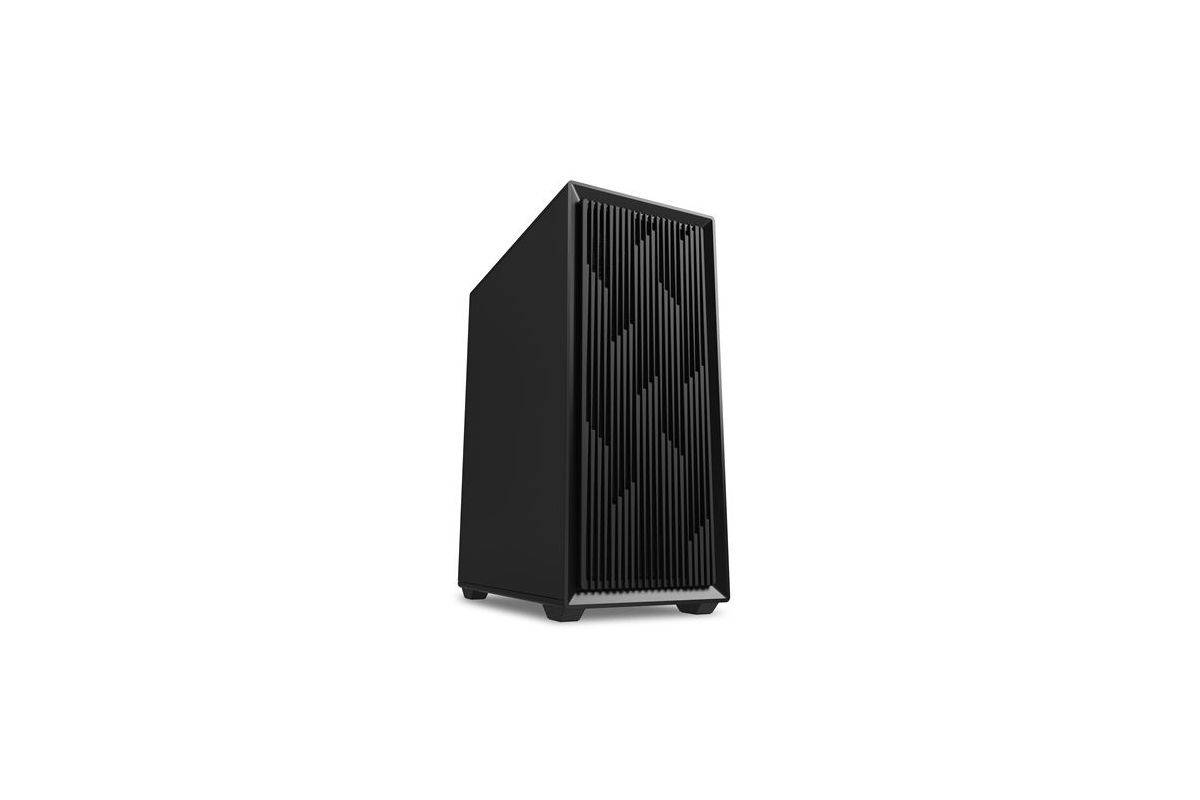 Sharkoon vk2 midi tower behuizing (zwart | 2x usb-a) 40449510411904044951041190