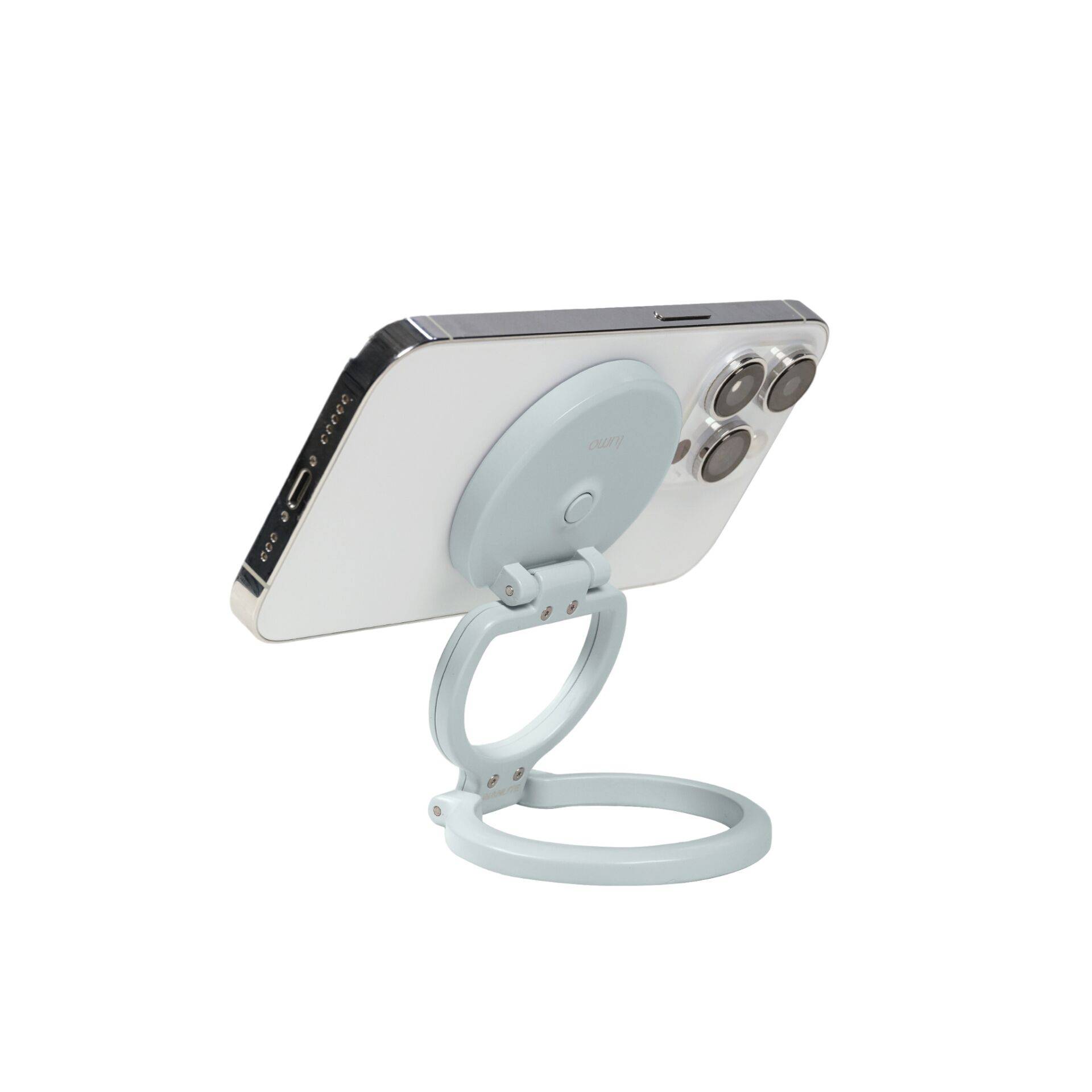 Nanlite lumo mintblauwe ringlamp-2